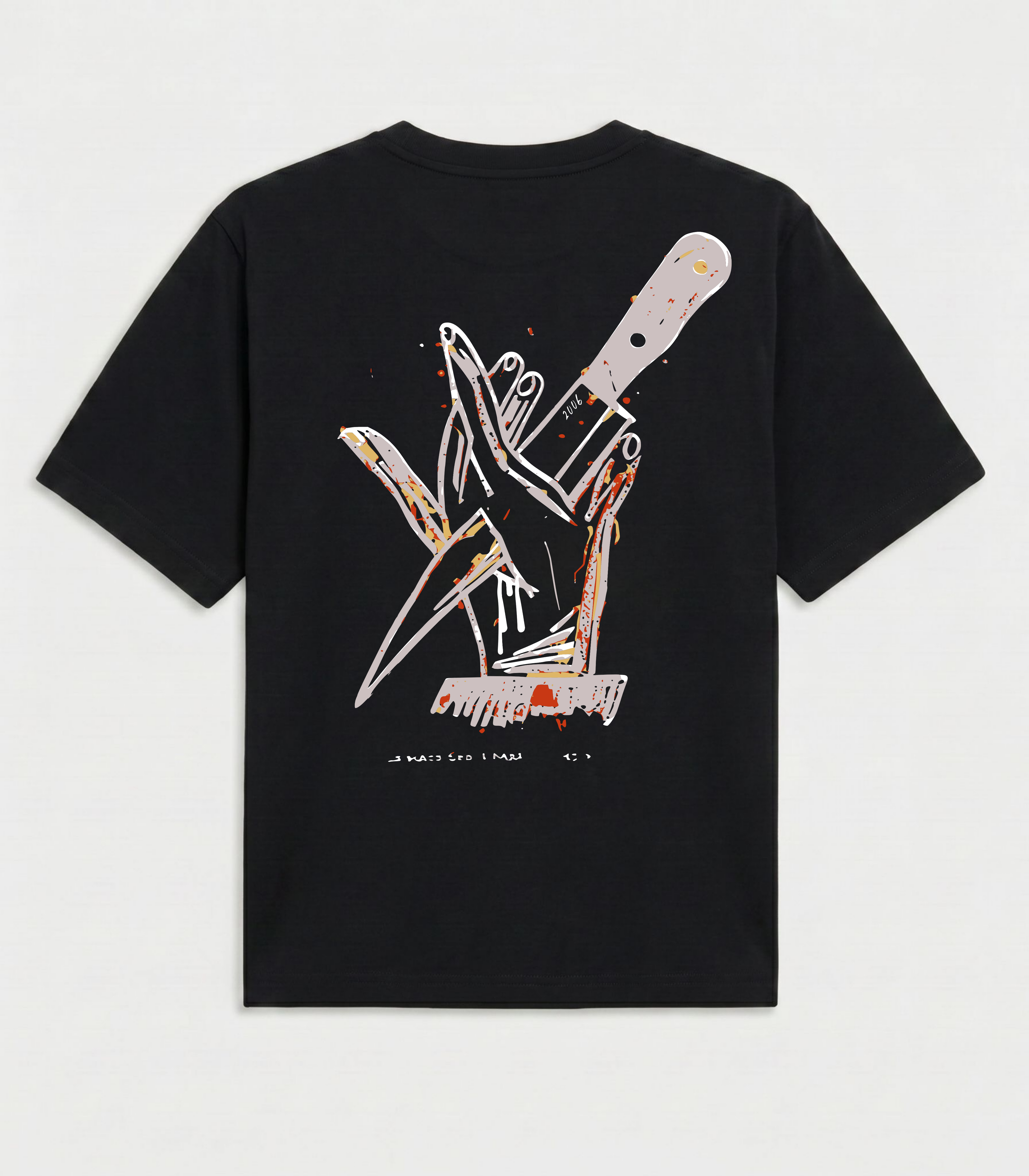XV/VI - Black Tee
